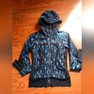 LULULEMON SCUBA HOODIE STAINED GLASS LOVE NIGHTFALL